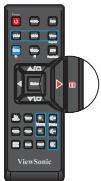 VIEWSONIC PJD5223 - Locking control keys - 1