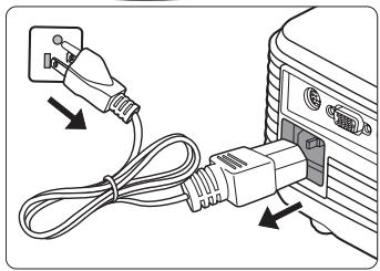 VIEWSONIC PJD5352 - Shutting down the projector - 2