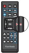 VIEWSONIC PJD5523W - Locking control keys - 1