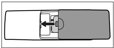 VIEWSONIC PJD5523W - Installing the Batteries - 3