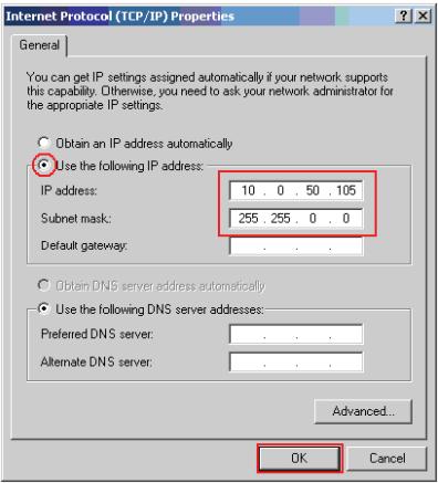 VIEWSONIC PJD6240 - Manual IP address setting: - 3