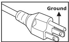 VIEWSONIC PJD6240 - Notes on the AC Power Cord - 2