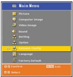 VIEWSONIC PJD6240 - Auto IP address setting (DHCP): - 1