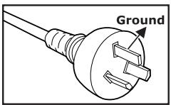 VIEWSONIC PJD6240 - Notes on the AC Power Cord - 1