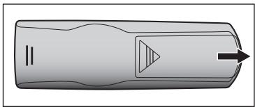 VIEWSONIC PJD6241 - Installing the Batteries - 1