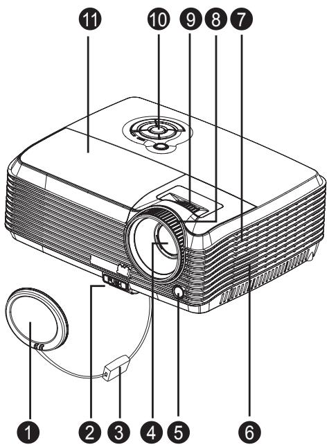 VIEWSONIC PJD6251 - Front View - 1