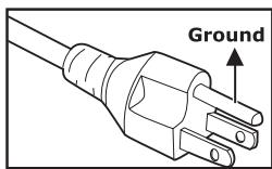 VIEWSONIC PJD6251 - Notes on the AC Power Cord - 2