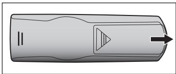 VIEWSONIC PJD6251 - Installing the Batteries - 1