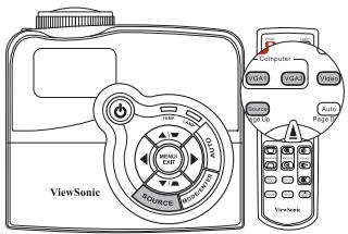 VIEWSONIC PJD7583WI - Switching input signal - 2