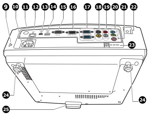 VIEWSONIC PJD7583WI - Front/upper side - 2