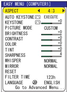 VIEWSONIC PJL3211 - EASY MENU - 1