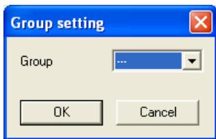 VIEWSONIC PJL6223 - Setting the target group - 1