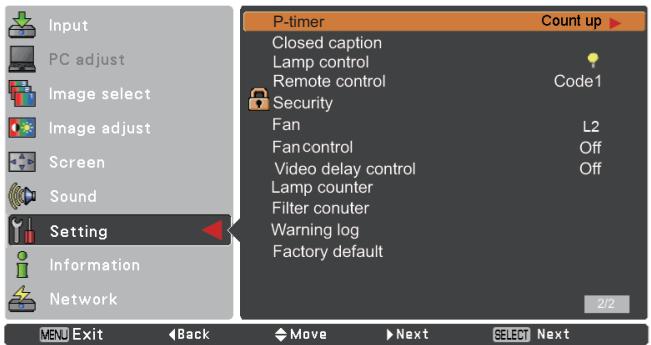VIEWSONIC PJL6223 - P-TIMER - 2
