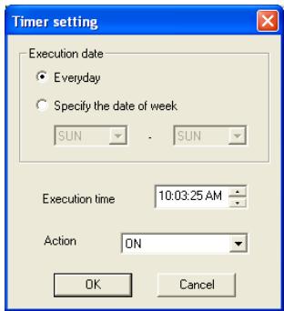 VIEWSONIC PJL6223 - Setting timer for targets - 2