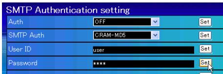 VIEWSONIC PJL6223 - Setting SMTP authentication - 1