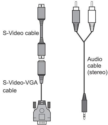 VIEWSONIC PJL6223 - Cables used for connection - 2