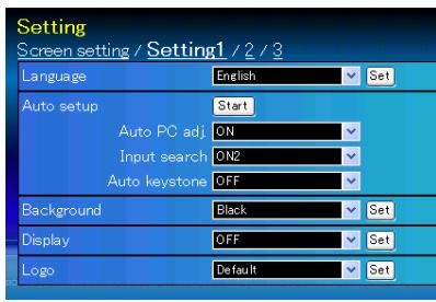 VIEWSONIC PJL6223 - Setting 1 - 1