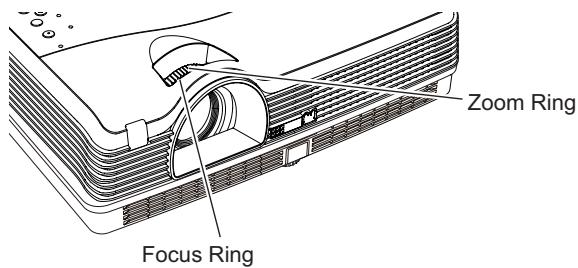 VIEWSONIC PJL6223 - Zoom and Focus Adjustment - 1