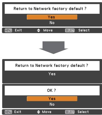 VIEWSONIC PJL6223 - Network factory default - 3