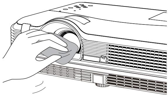 VIEWSONIC PJL6223 - Cleaning the Projection Lens - 1