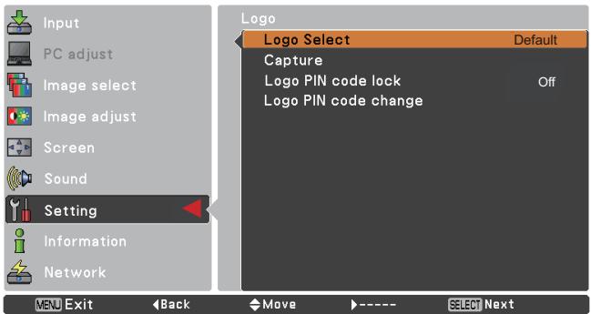 VIEWSONIC PJL6223 - Logo select - 3