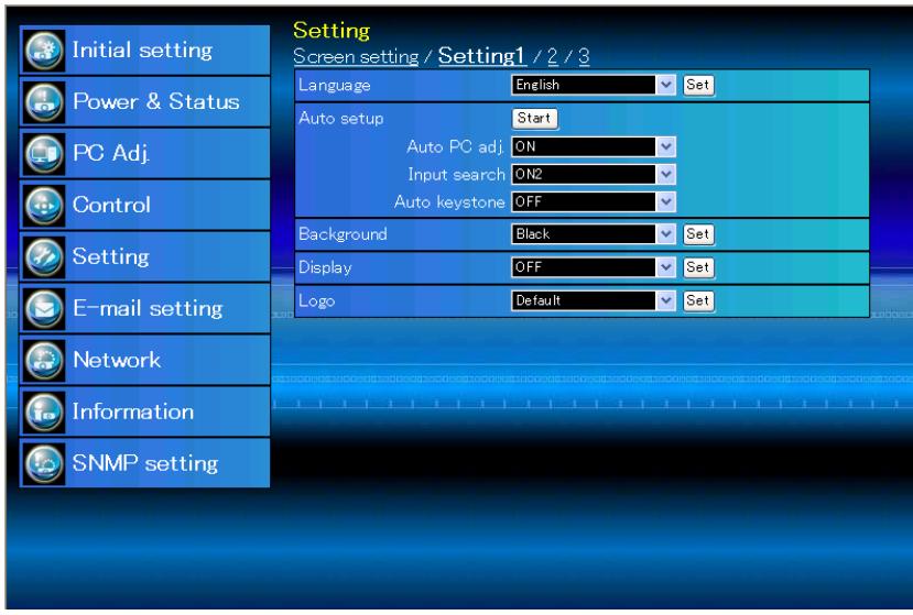 VIEWSONIC PJL6223 - Setting up the projector - 1