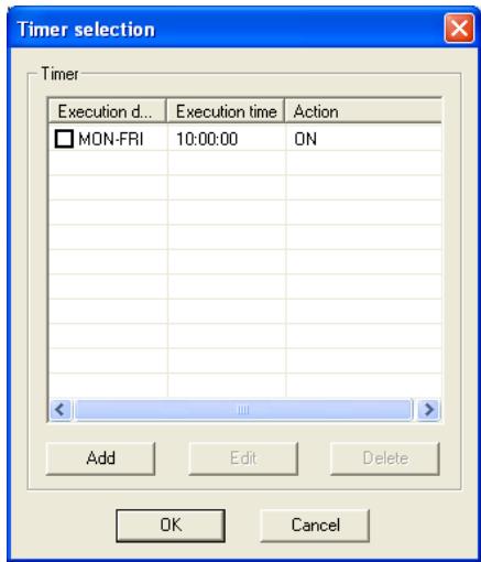 VIEWSONIC PJL6223 - Setting timer for targets - 1