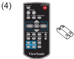 VIEWSONIC PJL6223 - Contents of package - 2