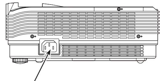VIEWSONIC PJL6223 - Connecting the AC Power Cord - 1