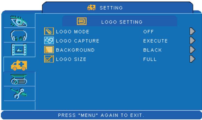 VIEWSONIC PJL7201 - Setting Menu - 1