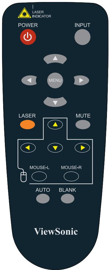 VIEWSONIC PJL7201 - MOUSE-L/MOUSE-R - 1