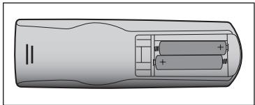 VIEWSONIC PRO8200 - Installing the Batteries - 2