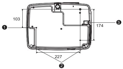 VIEWSONIC PRO8200 - Bottom View - 1