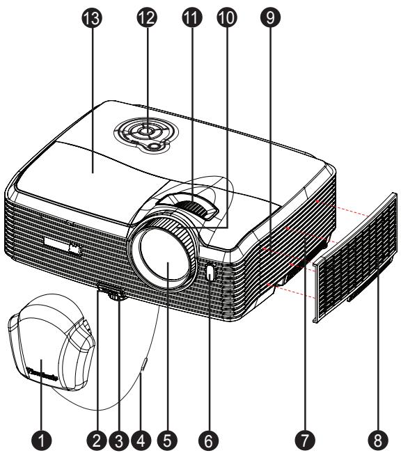 VIEWSONIC PRO8500 - Front View - 1