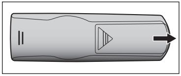 VIEWSONIC PRO8500 - Installing the Batteries - 1