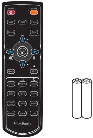 VIEWSONIC PRO8500 - Package Contents - 3