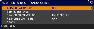 VIEWSONIC PRO9500 - OPTION menu - 8