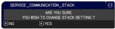 VIEWSONIC PRO9500 - STACK menu - 2
