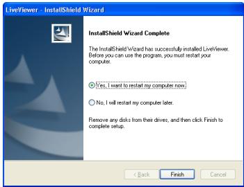 VIEWSONIC PRO9500 - Installing the "LiveViewer" (continued) - 4