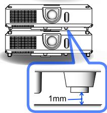 VIEWSONIC PRO9500 - Stacking the projectors - 4