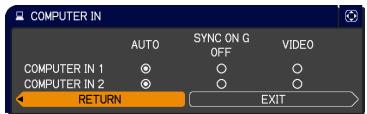 VIEWSONIC PRO9500 - - Video signal (either component or video) - 1