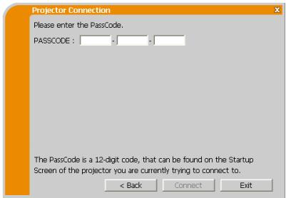 VIEWSONIC PRO9500 - Entering the Passcode - 1