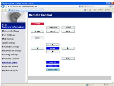 VIEWSONIC PRO9500 - Remote Control - 1