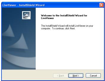 VIEWSONIC PRO9500 - Installing the "LiveViewer" - 2