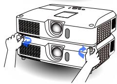 VIEWSONIC PRO9500 - Stacking the projectors - 3