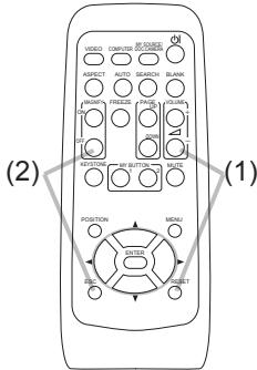 VIEWSONIC PRO9500 - Changing the frequency of remote control signal - 1