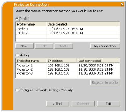 VIEWSONIC PRO9500 - Manual configuration - 1