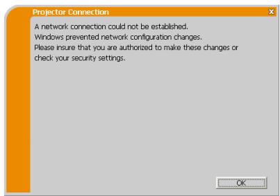 VIEWSONIC PRO9500 - Selecting the network connection method (continued) - 1