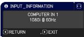 VIEWSONIC PRO9500 - OPTION menu - 11