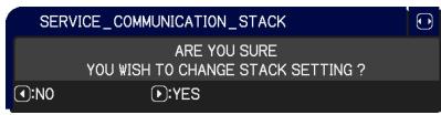 VIEWSONIC PRO9500 - Dialog from STACK menu - 2